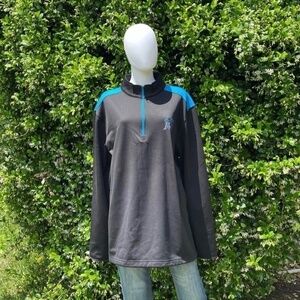 Miami Marlins Baseball Official Merch Lightweight 1/4 Zip Shirt